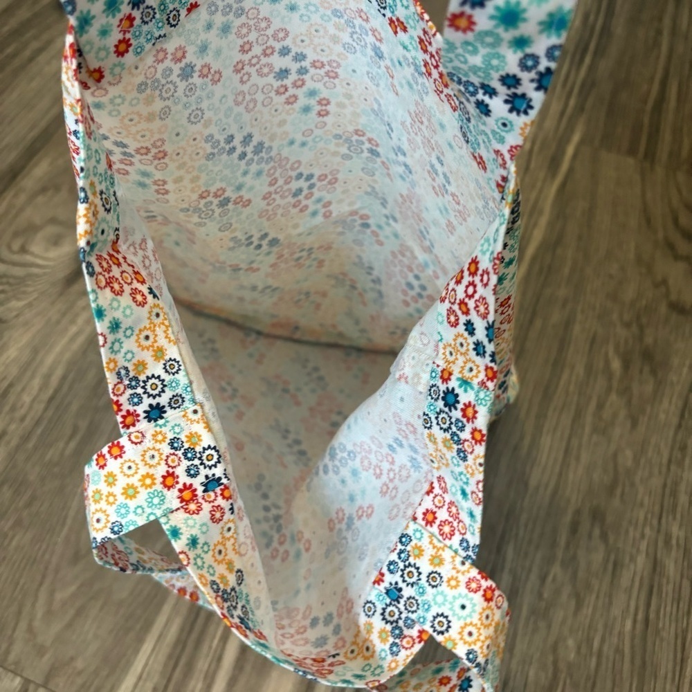 Floral Multicolor Tote Bag - Picture 3 of 3